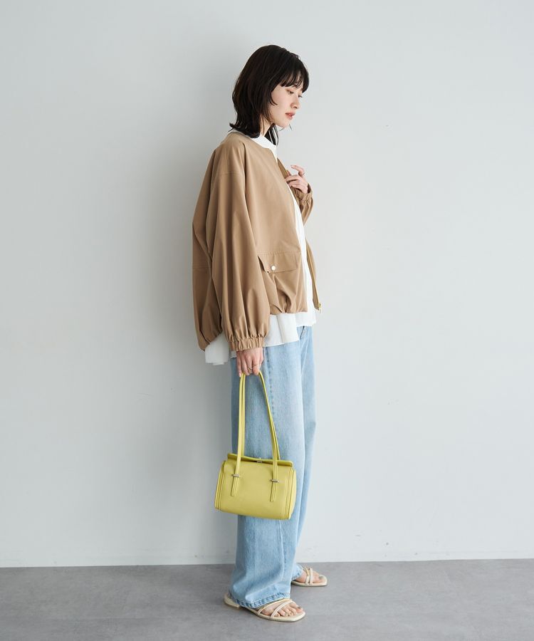 YECCA VECCA「フェイクレザーミニボストンバッグ」|ショルダー・メッセンジャー|