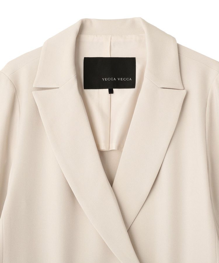 YECCA VECCA「ダブルブレストジャケット」|テーラードジャケット|