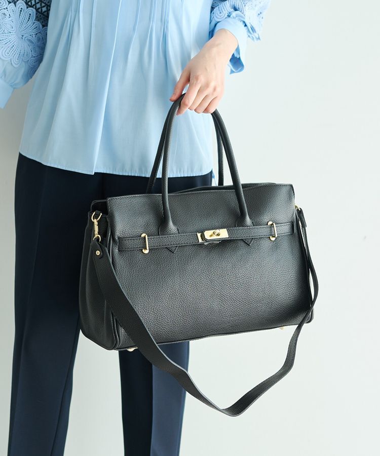 YECCA VECCA「【AULENTTI】レザーベルトバッグ」|ショルダー・メッセンジャー|