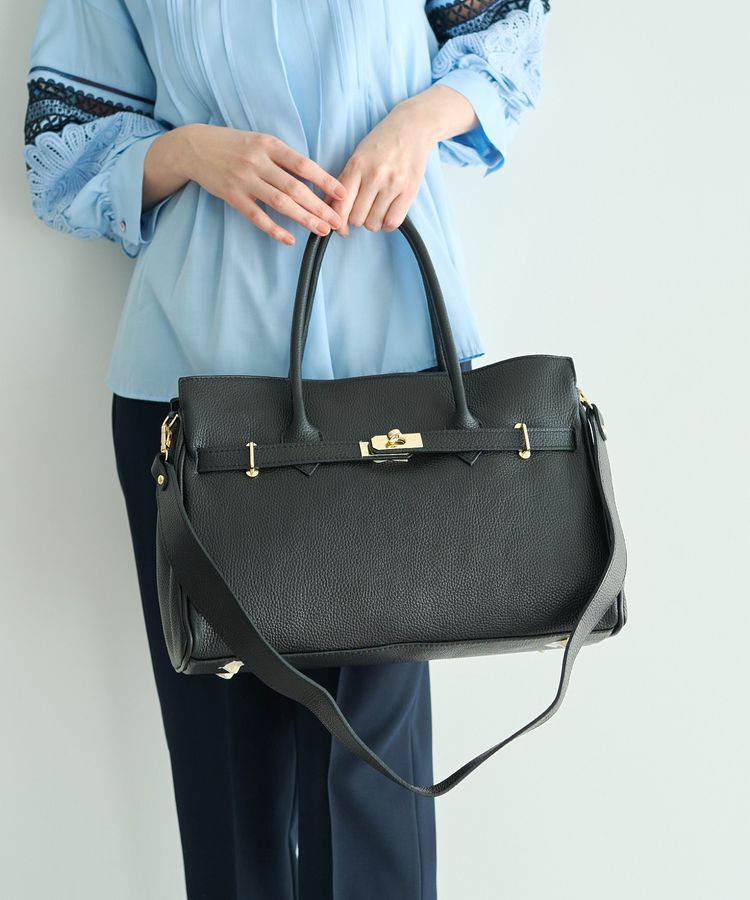 YECCA VECCA「【AULENTTI】レザーベルトバッグ」|ショルダー・メッセンジャー|