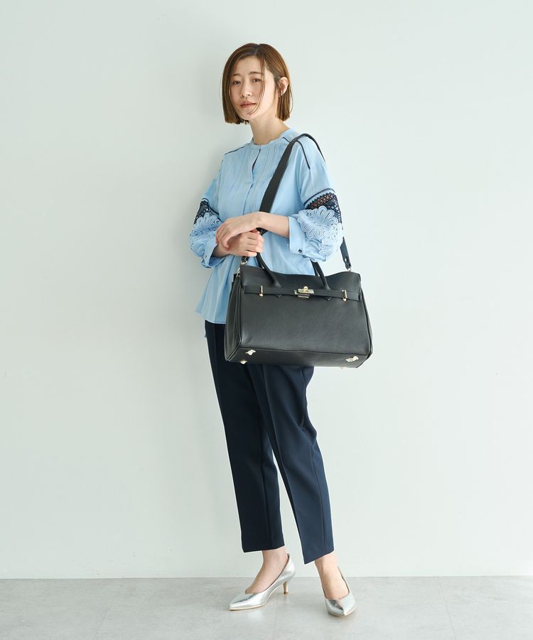 YECCA VECCA「【AULENTTI】レザーベルトバッグ」|ショルダー・メッセンジャー|