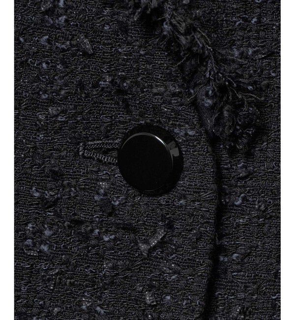 LOULOU WILLOUGHBY「【LOULOU WILLOUGHBY】ファンシーツイードセーラージャケット」|テーラードジャケット|