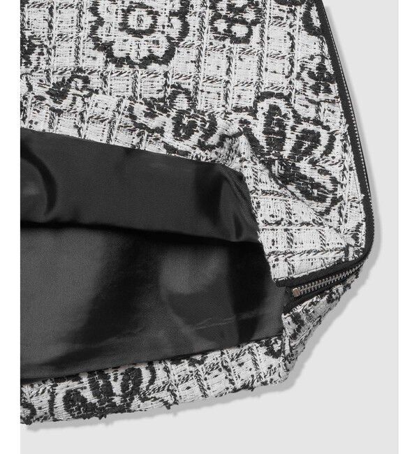 LOULOU WILLOUGHBY「【LOULOU WILLOUGHBY】MALHIA ツイードミニスカート」|スカート|