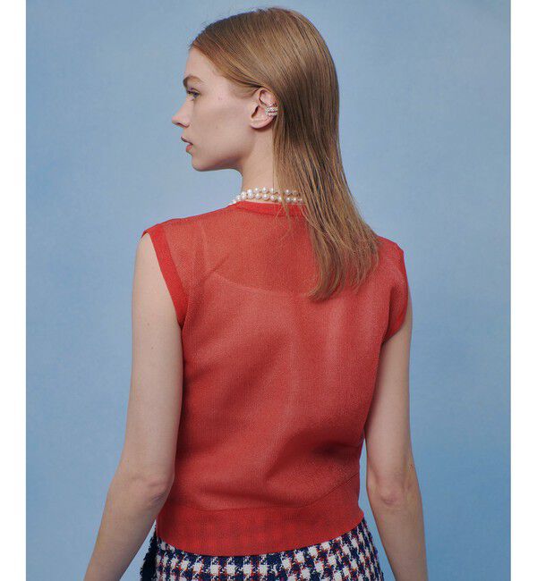 LOULOU WILLOUGHBY「【LOULOU WILLOUGHBY】シアージャガードプルオーバー」|ニット・セーター|