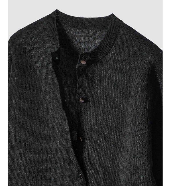 LOULOU WILLOUGHBY「【LOULOU WILLOUGHBY】シアージャガードカーディガン」|カーディガン|