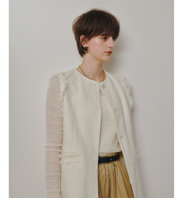 allureville「ミックスツイードフレアジレ」|その他|