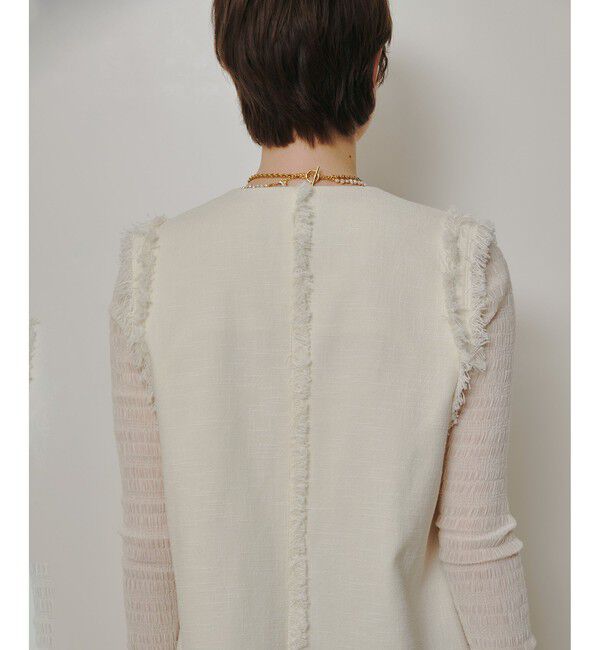 allureville「ミックスツイードフレアジレ」|その他|