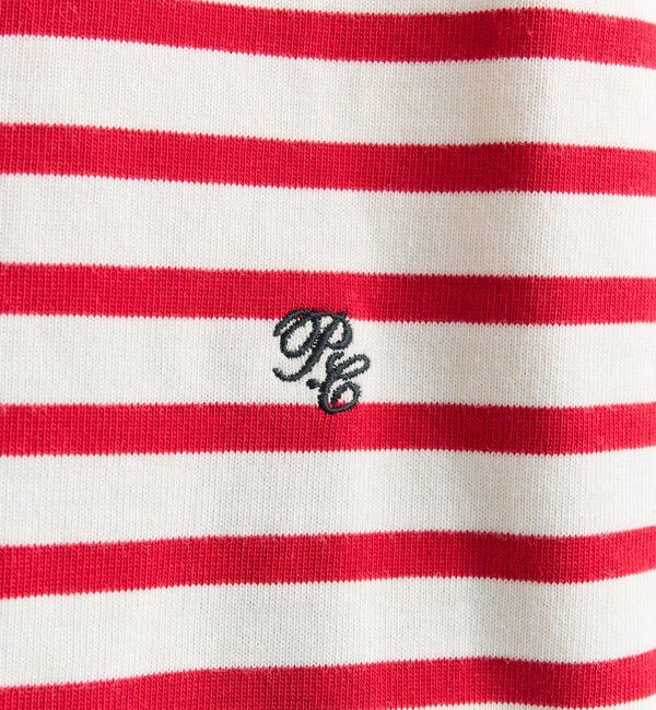  「ボーダーショートカットソー」|Tシャツ・カットソー|