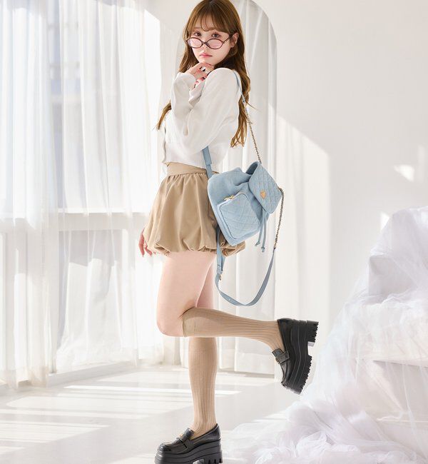  「バルーンミニスカート／サイズ展開あり」|スカート|