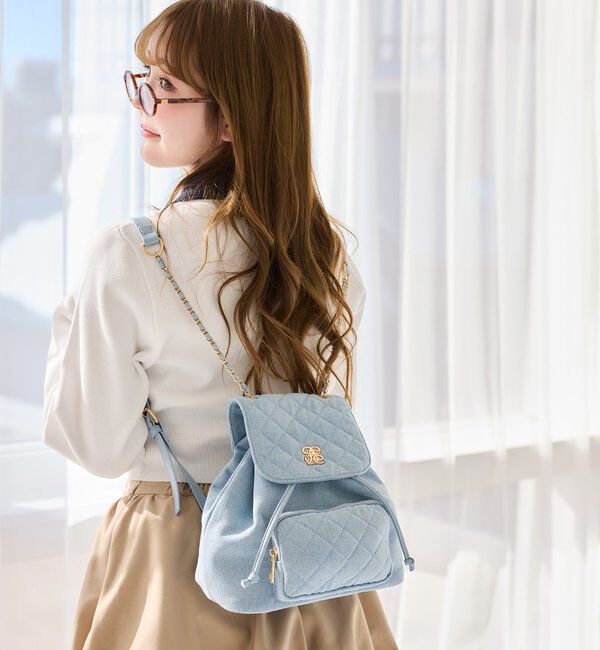  「キルティングミニリュック」|ショルダー・メッセンジャー|