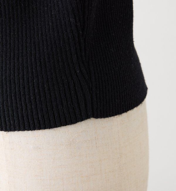  「異素材ドッキングオフショルニット」|ニット・セーター|