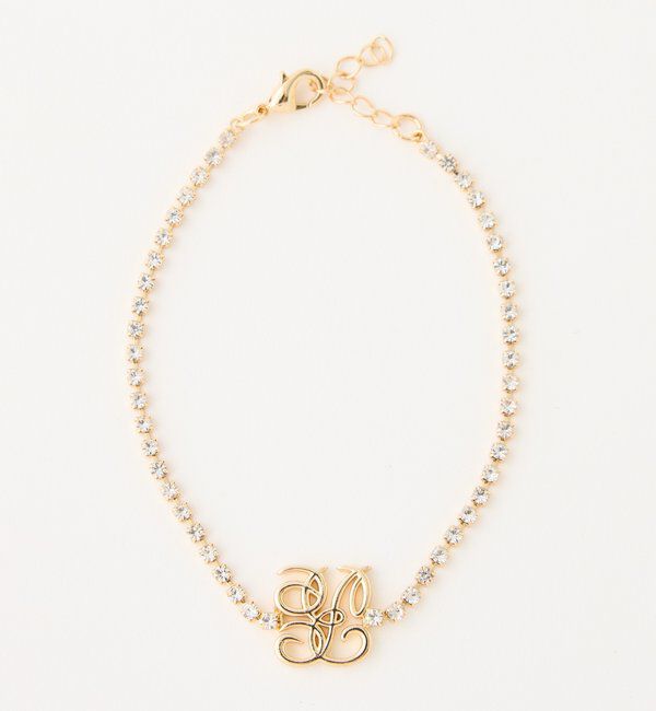  「【Eliane Collection】ロゴブレスレット」|その他|ゴールド
