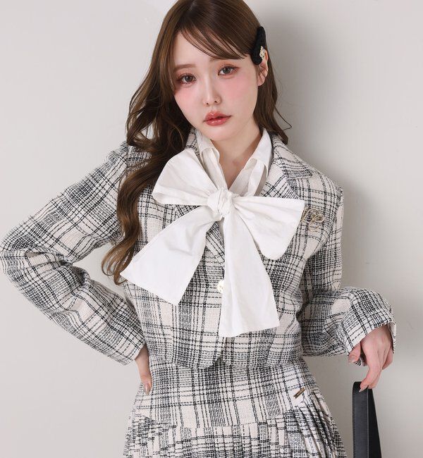  「【Eliane Collection】ツイードヘアピン」|その他|