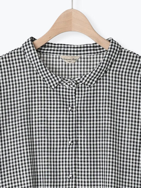 Samansa Mos2「【WEB限定】ちび襟シャツワンピース」|ワンピース|