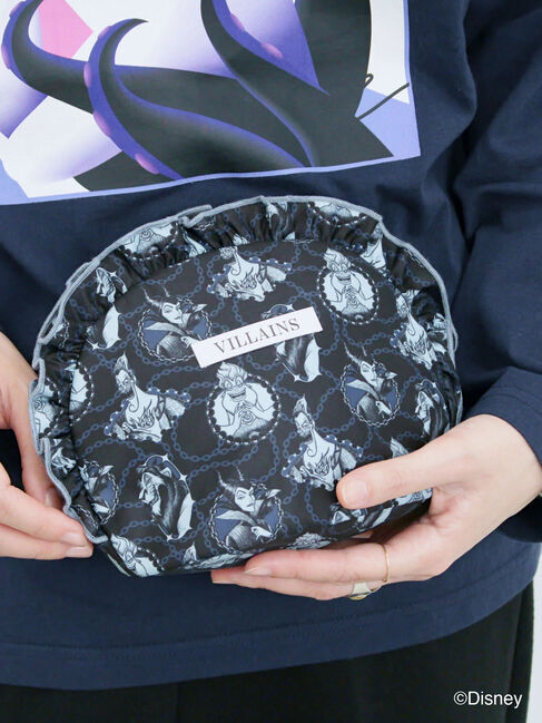 Samansa Mos2 blue「【Disney】ヴィランズ/フリルポーチ」|その他|