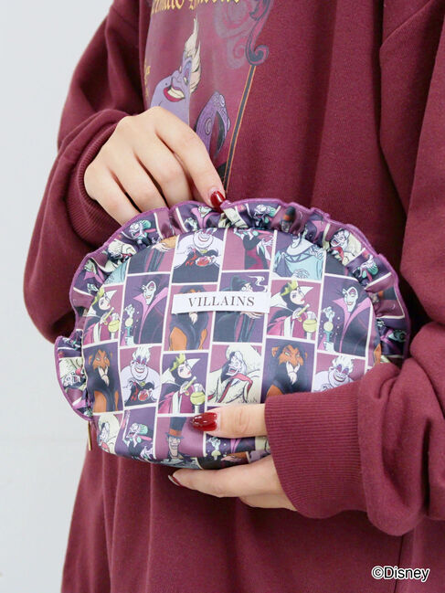 Samansa Mos2 blue「【Disney】ヴィランズ/フリルポーチ」|その他|