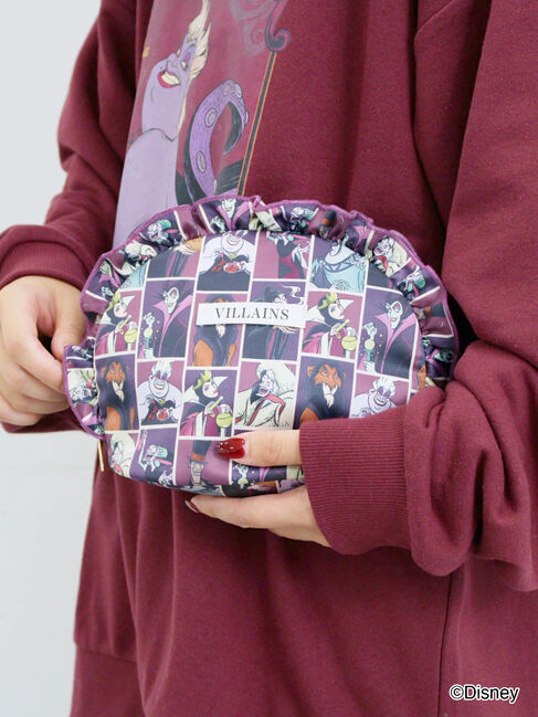 Samansa Mos2 blue「【Disney】ヴィランズ/フリルポーチ」|その他|