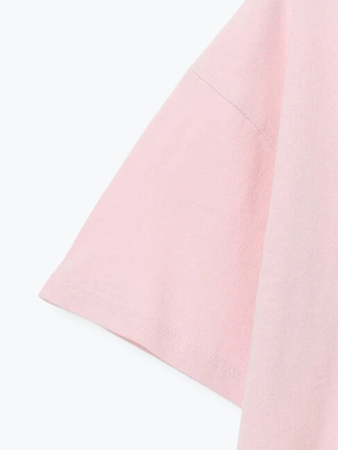 Samansa Mos2「ロゴ刺繍Tシャツ」|Tシャツ・カットソー|