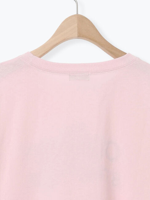 Samansa Mos2「ロゴ刺繍Tシャツ」|Tシャツ・カットソー|