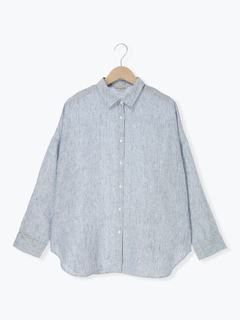 Samansa Mos2「リネンシャツ」|シャツ・ブラウス|