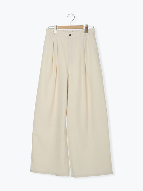 Samansa Mos2「ツータックワイドパンツ」|その他|