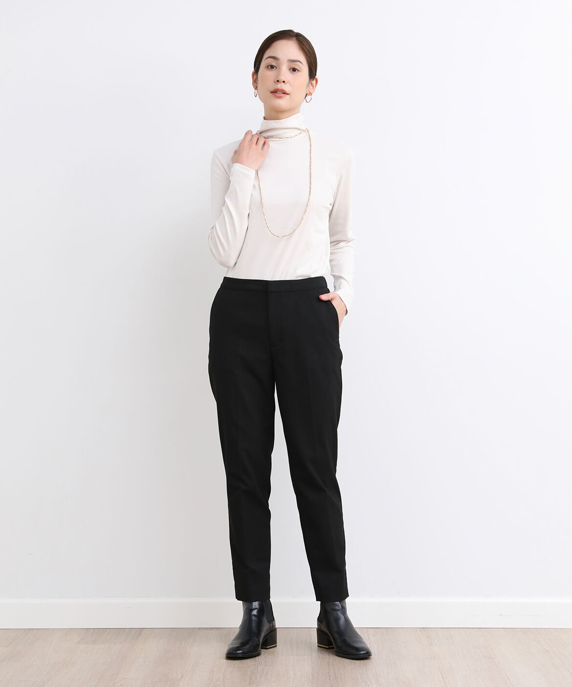 DAY by DAY it&rsquo;s international「ハイネックカットソー《スビン綿MIXフライス》」|Tシャツ・カットソー|