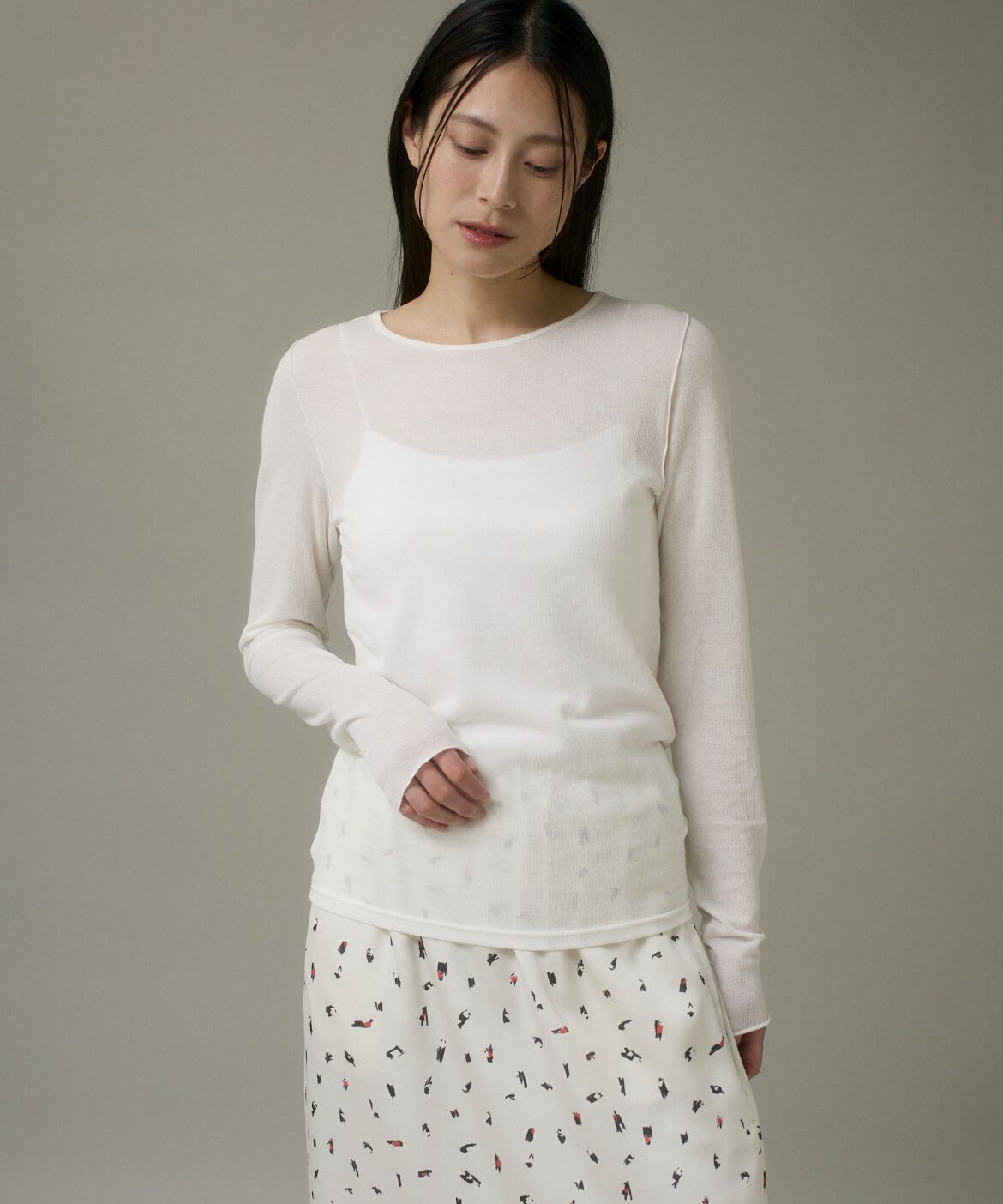 DAY by DAY it&rsquo;s international「シアーテレコクルーネックプルオーバー」|Tシャツ・カットソー|