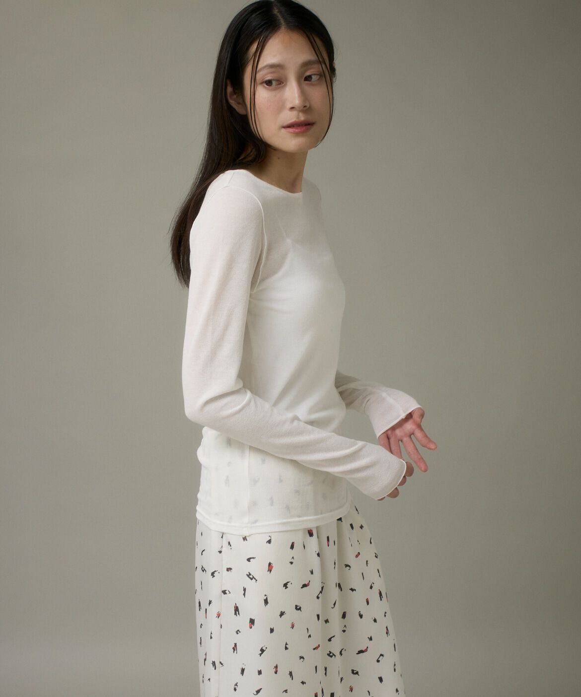 DAY by DAY it&rsquo;s international「シアーテレコクルーネックプルオーバー」|Tシャツ・カットソー|