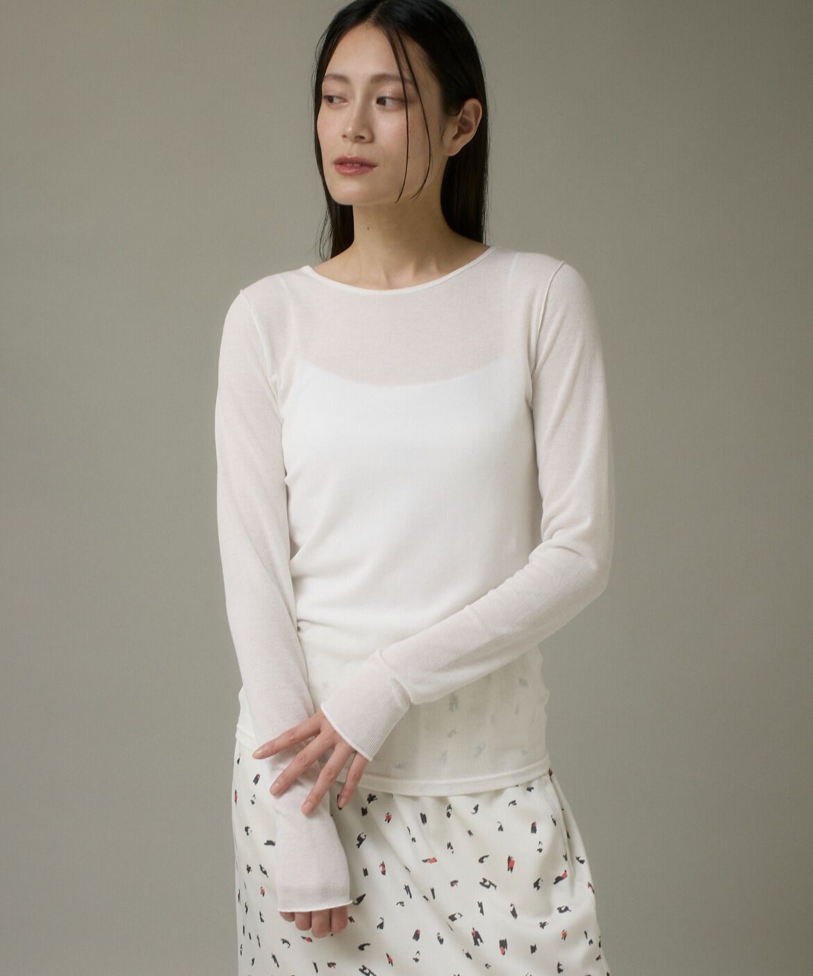 DAY by DAY it&rsquo;s international「シアーテレコクルーネックプルオーバー」|Tシャツ・カットソー|