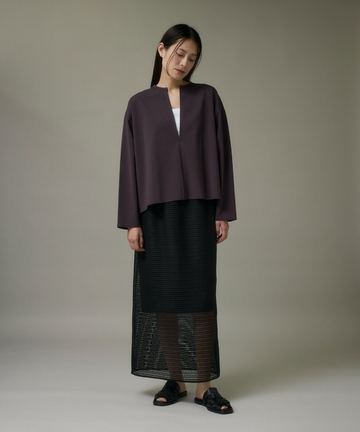 DAY by DAY it&rsquo;s international「コットンポンチキーネックオーバーカットソー」|Tシャツ・カットソー|