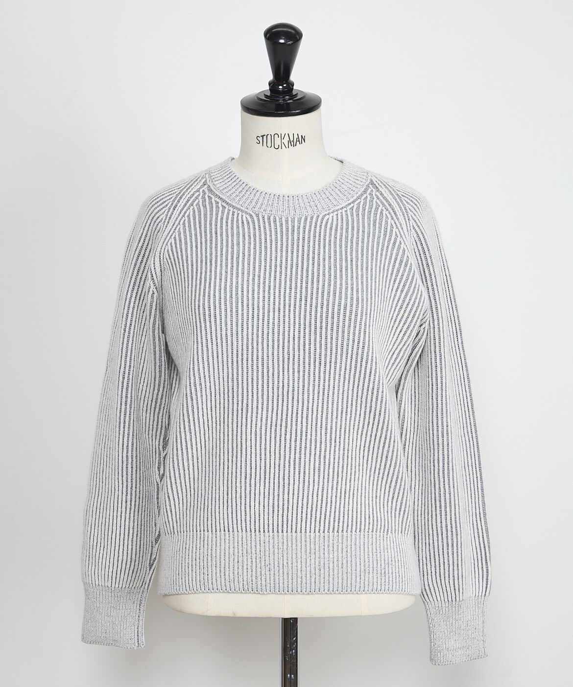 INED「CASHEART カシミヤリブ編みニット」|ニット・セーター|