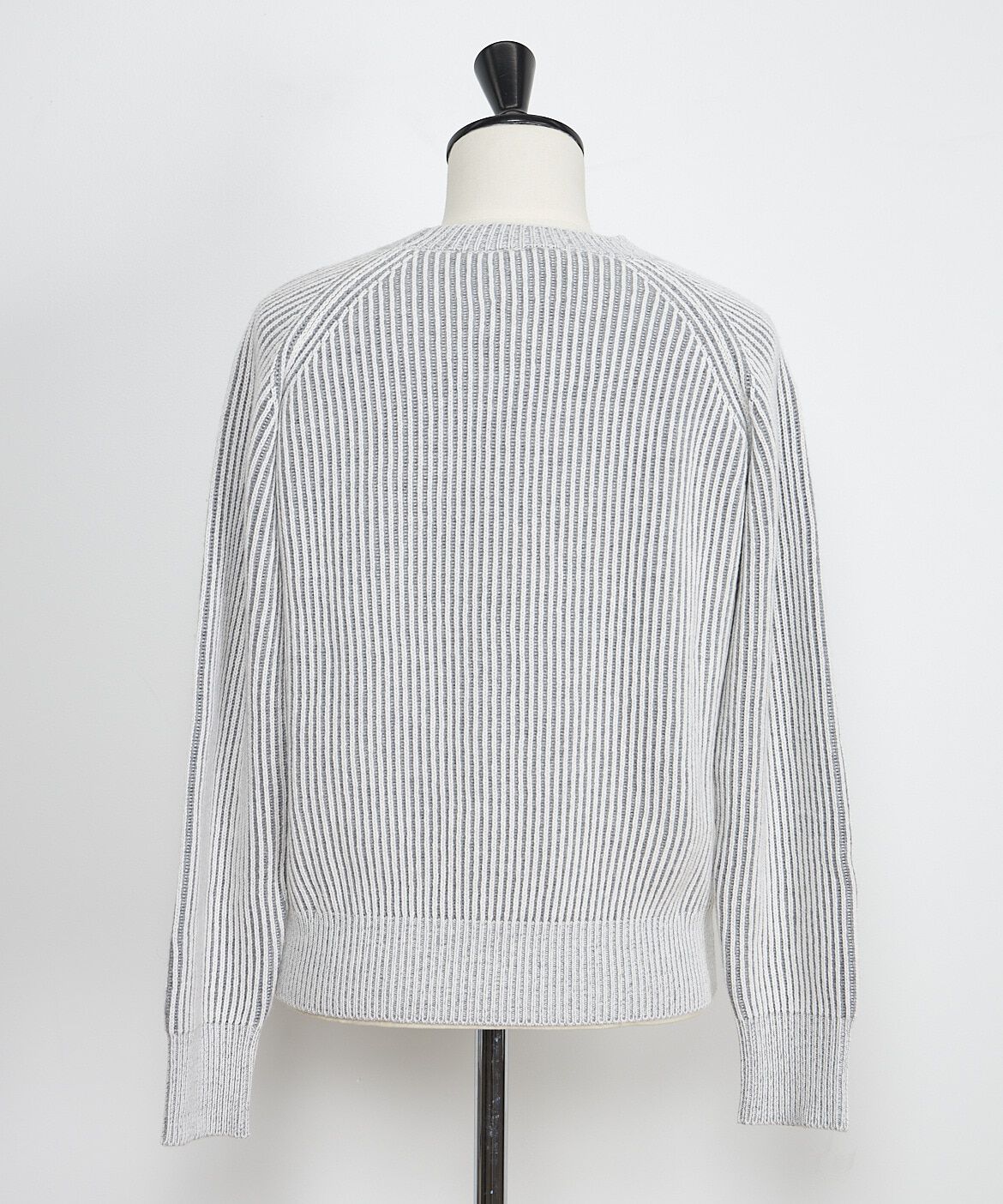 INED「CASHEART カシミヤリブ編みニット」|ニット・セーター|