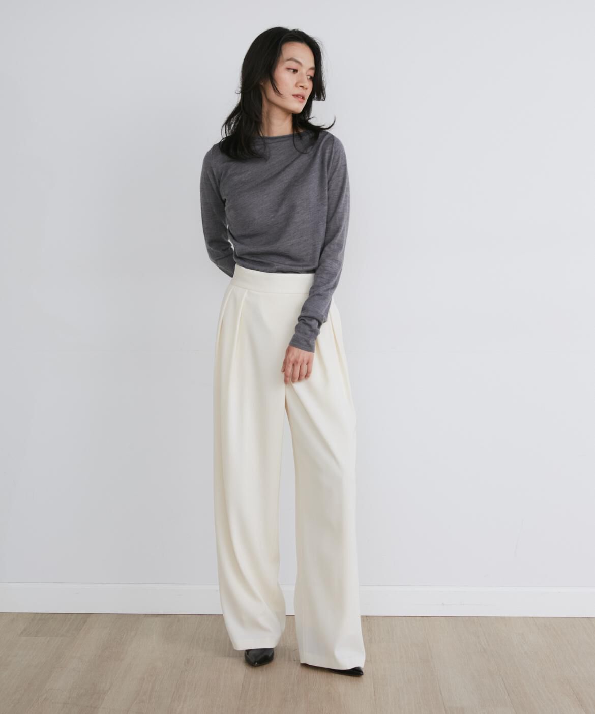 INED「《大きいサイズ》ラップパンツ《la veille by SUPERIOR CLOSET》」|その他|