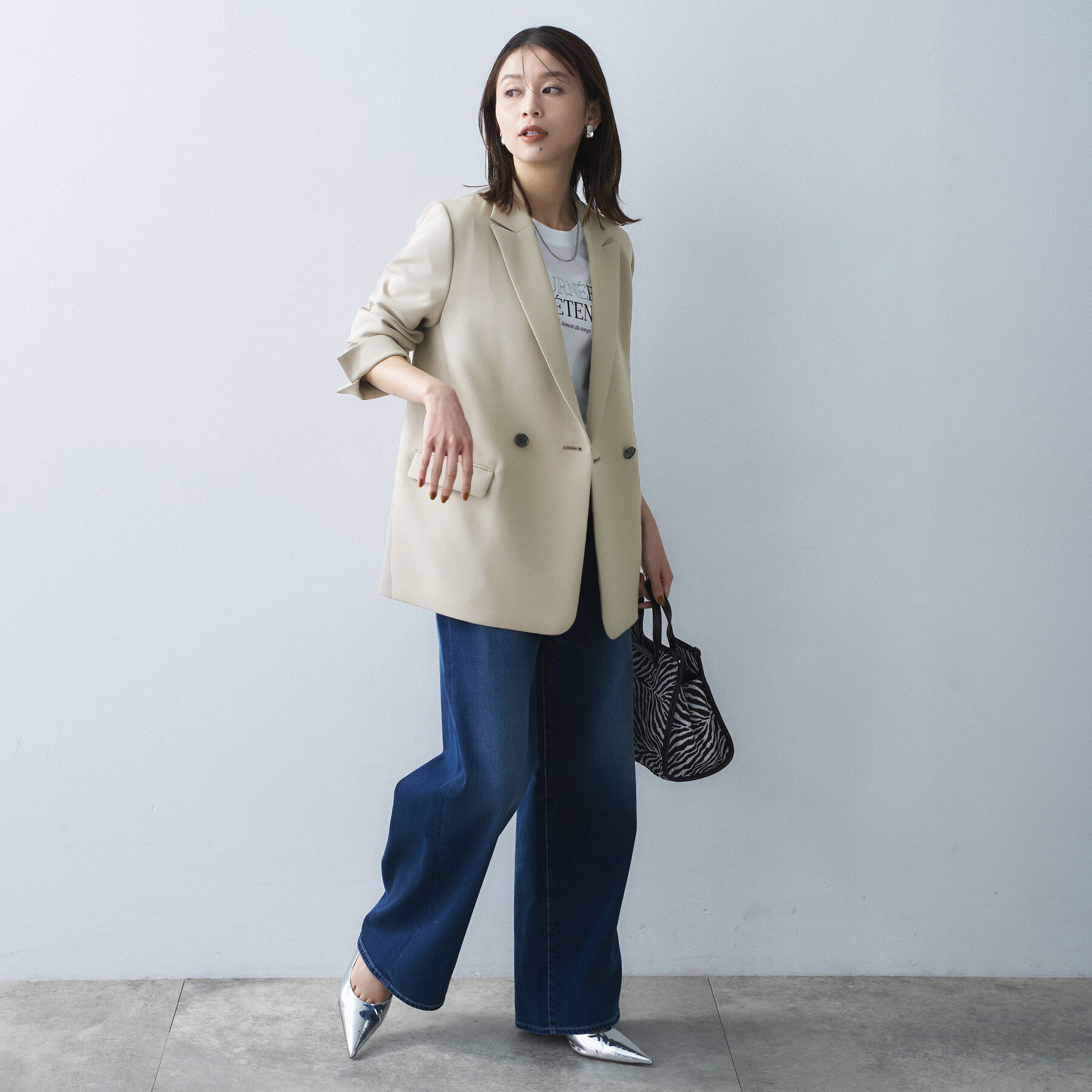 UNTITLED「ダブルブレストジャケット」|テーラードジャケット|