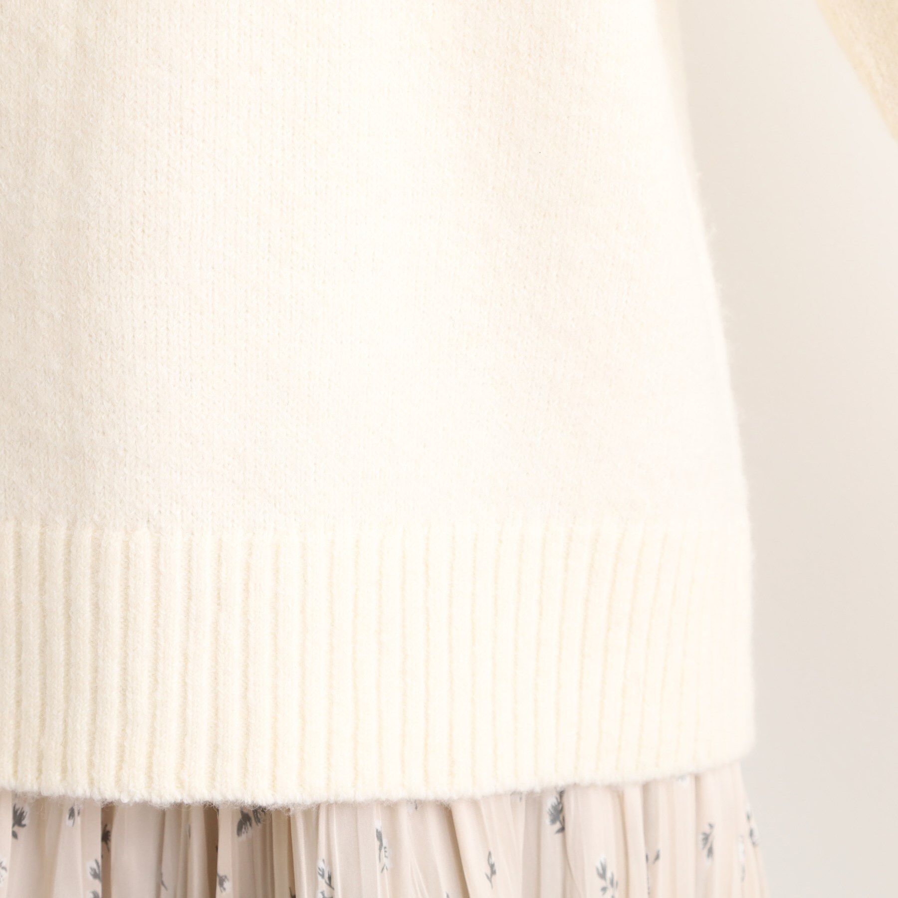 grove「サイドジップカラーニットプルオーバー」|ニット・セーター|