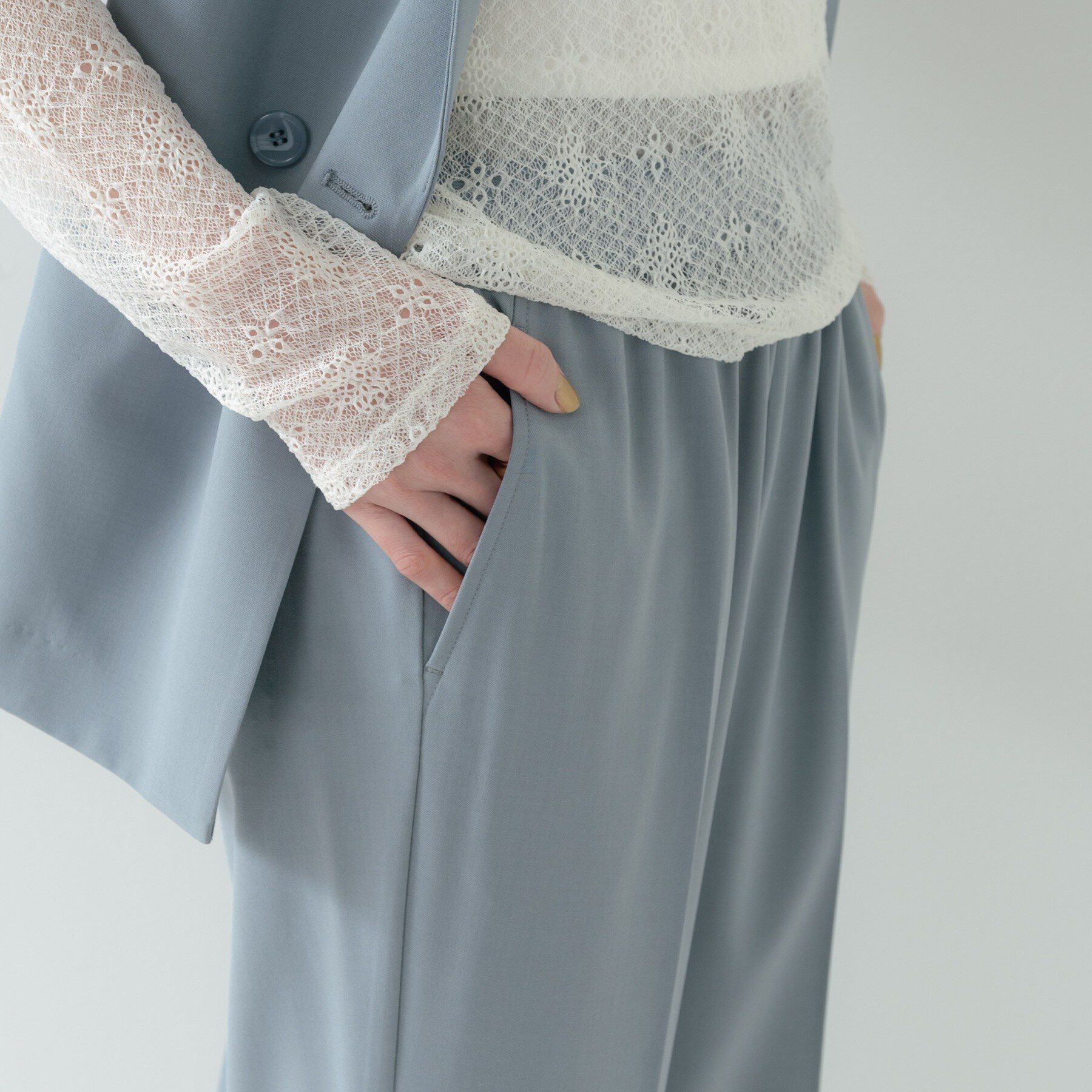 GALLEST「Comfy SET UP｜ストレートフレアパンツ【セットアップ対応／通勤／カセット服】」|その他|