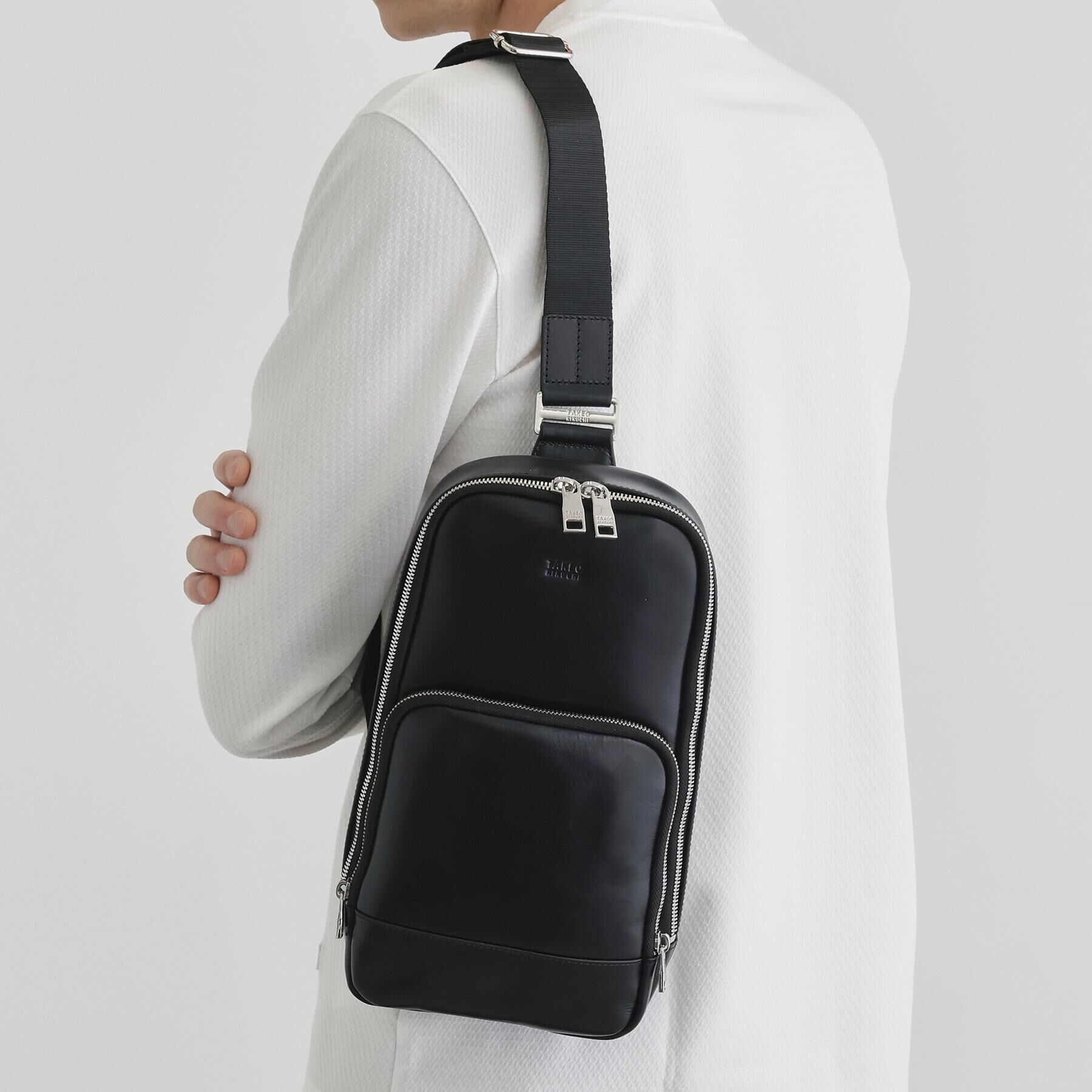 TAKEO KIKUCHI「アニリンレザー ワンショルダーバッグ」|ショルダー・メッセンジャー|