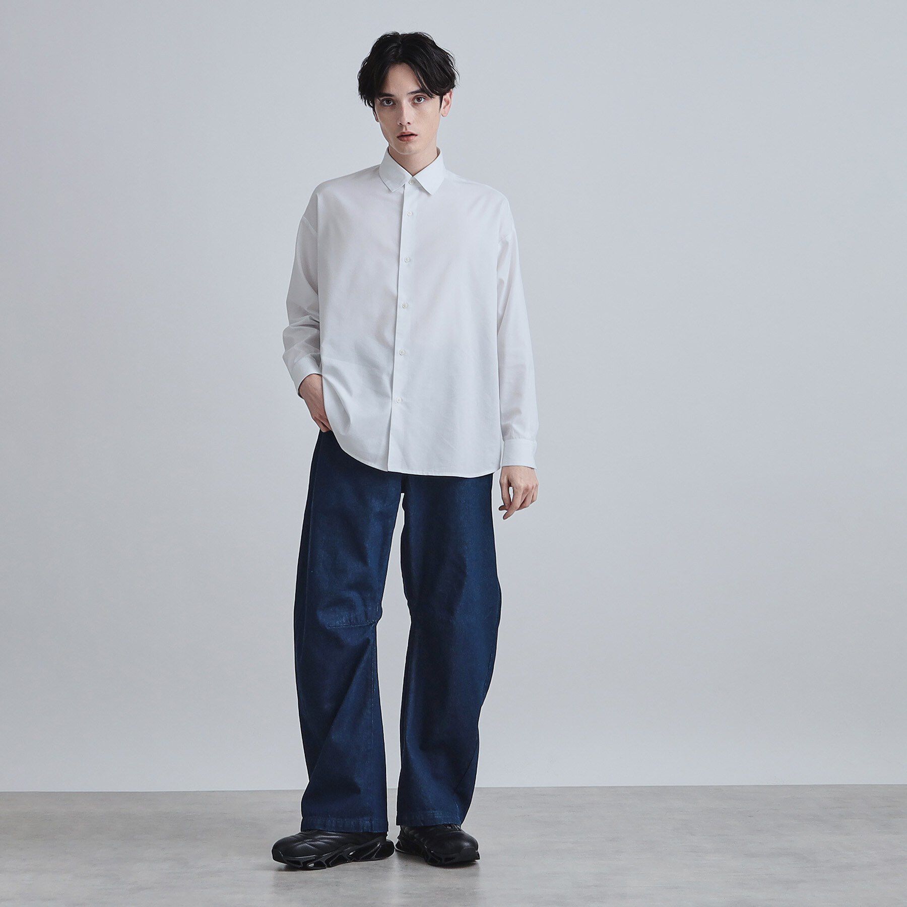 tk.TAKEO KIKUCHI「インサイドシューレーススニーカー」|スニーカー|