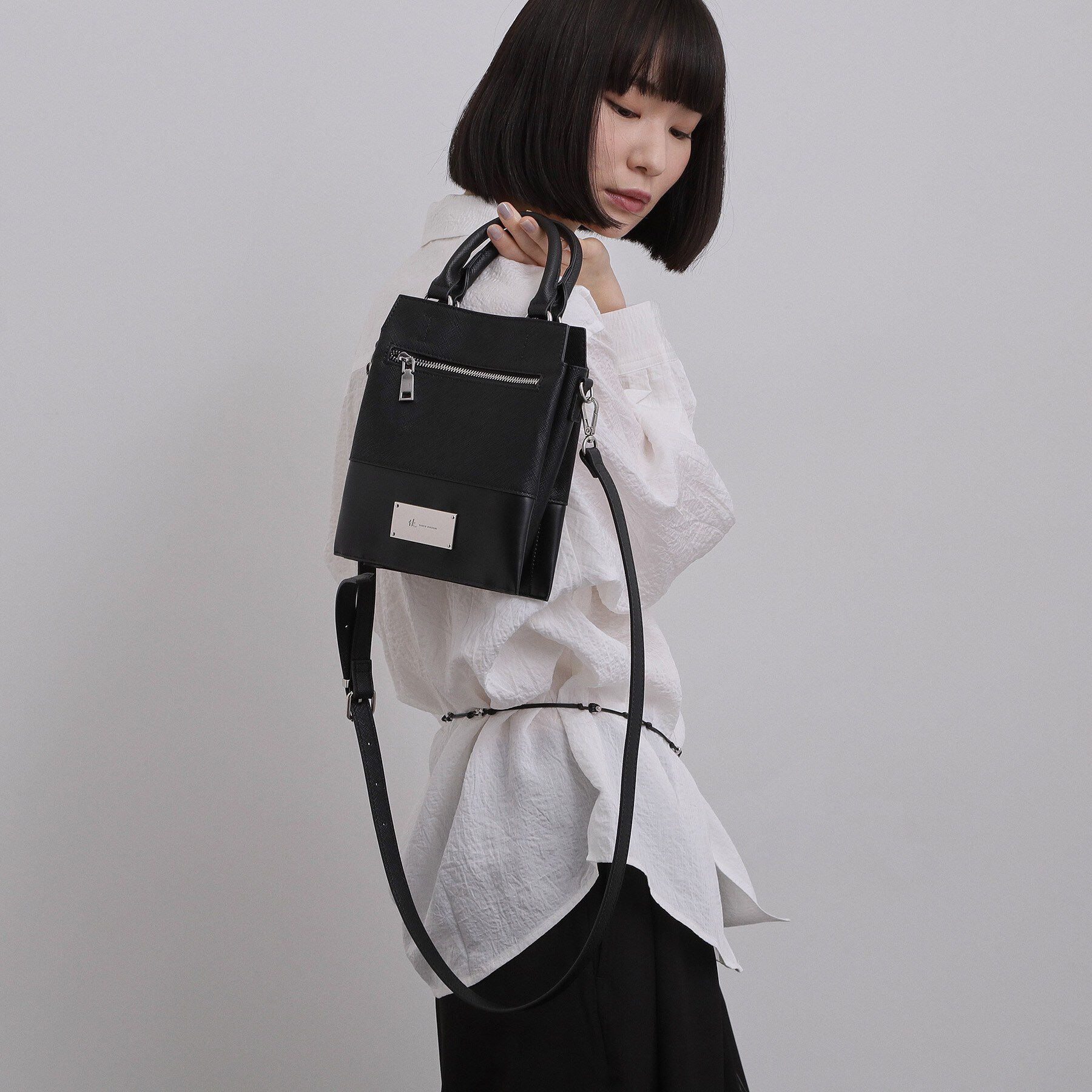 tk.TAKEO KIKUCHI「ツートンミニZIPショルダーバッグ」|ショルダー・メッセンジャー|