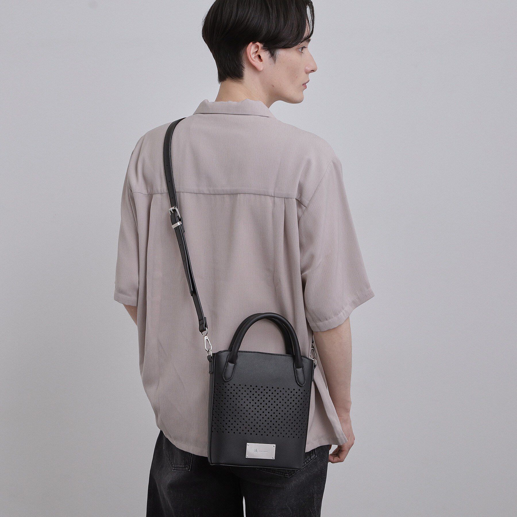 tk.TAKEO KIKUCHI「【2WAY】パンチングミニショルダーバッグ」|ショルダー・メッセンジャー|