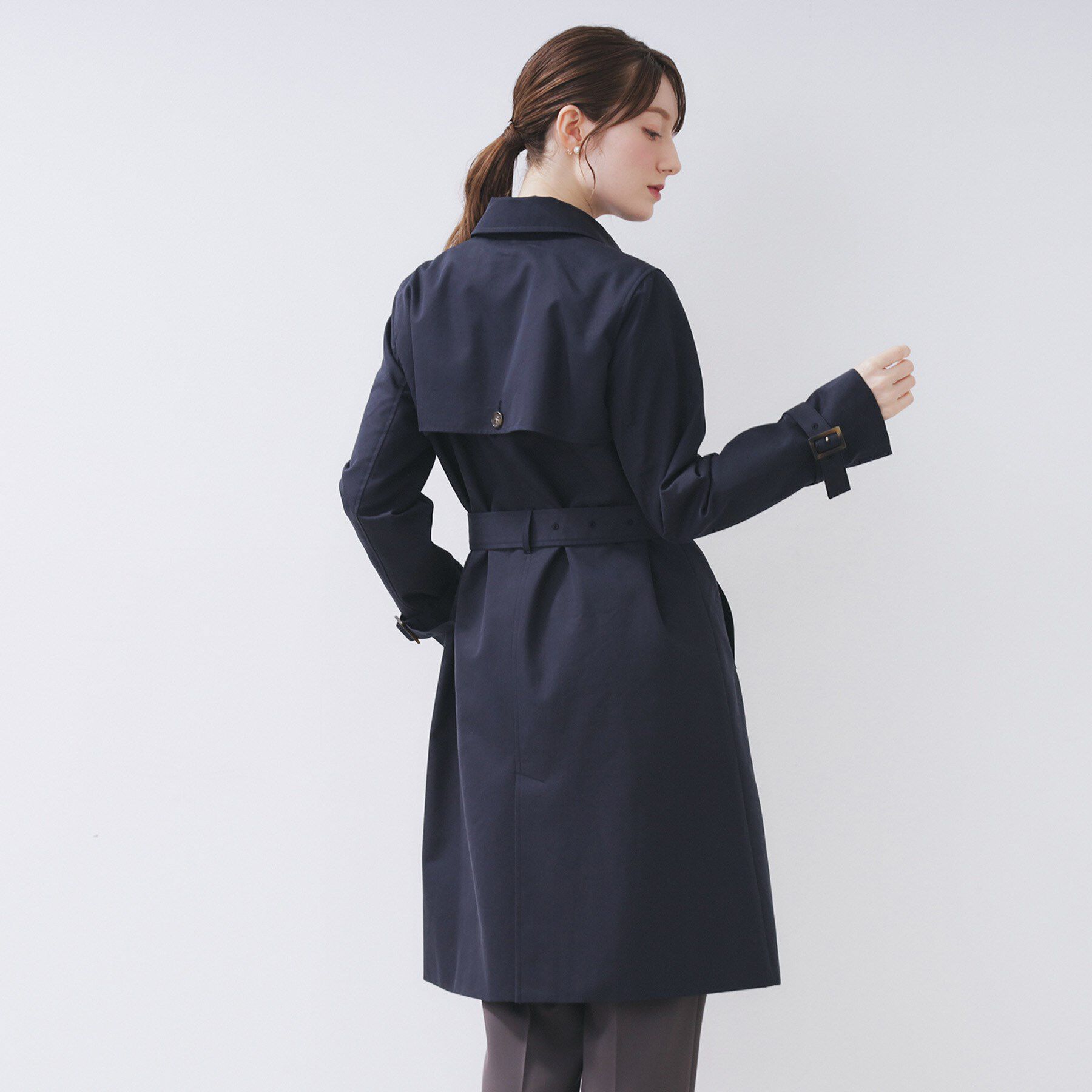 index「トレンチコート【洗濯機OK/撥水/花粉対応】《XS～3L》」|トレンチコート|