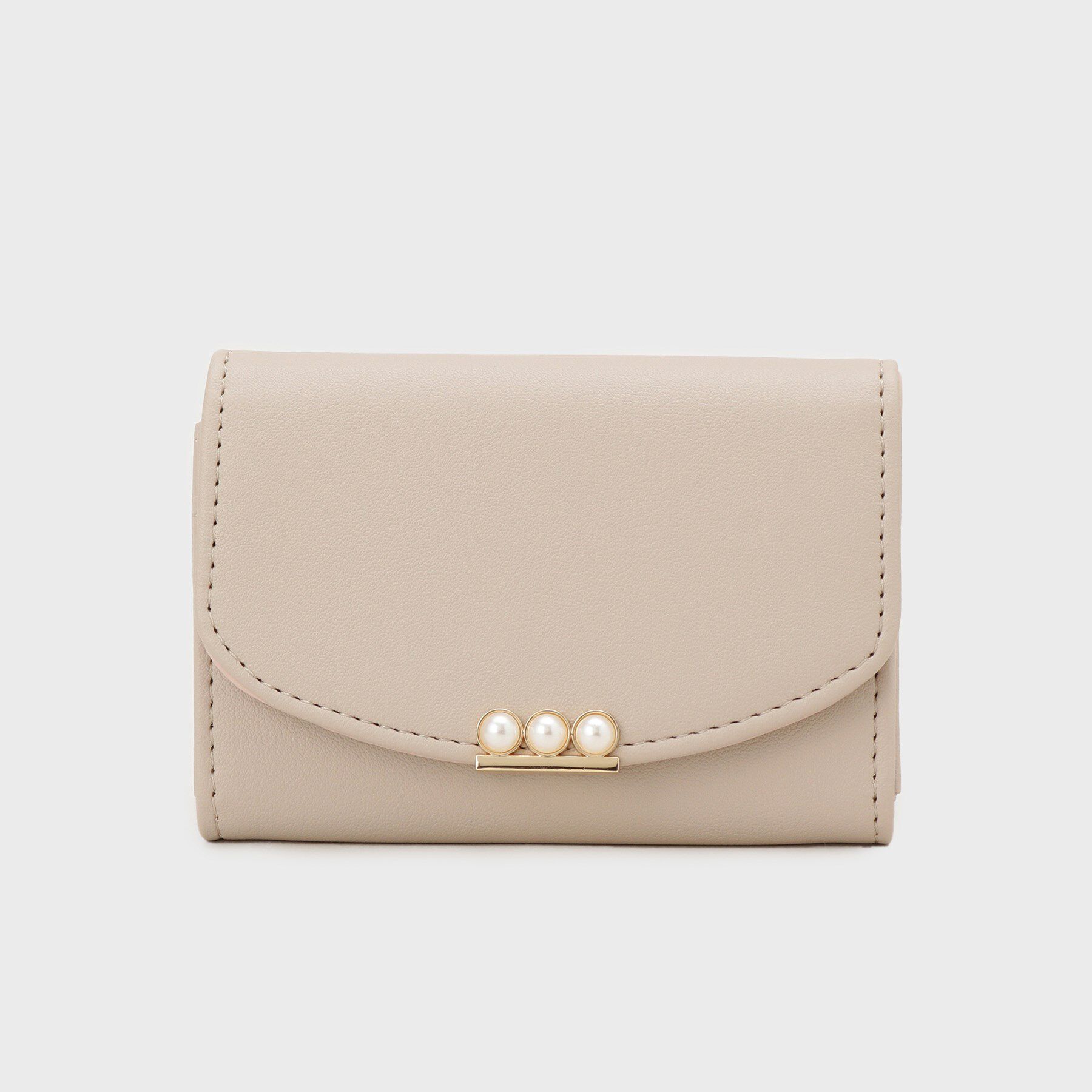 index「パール調カードケース」|その他|ベージュ(052)