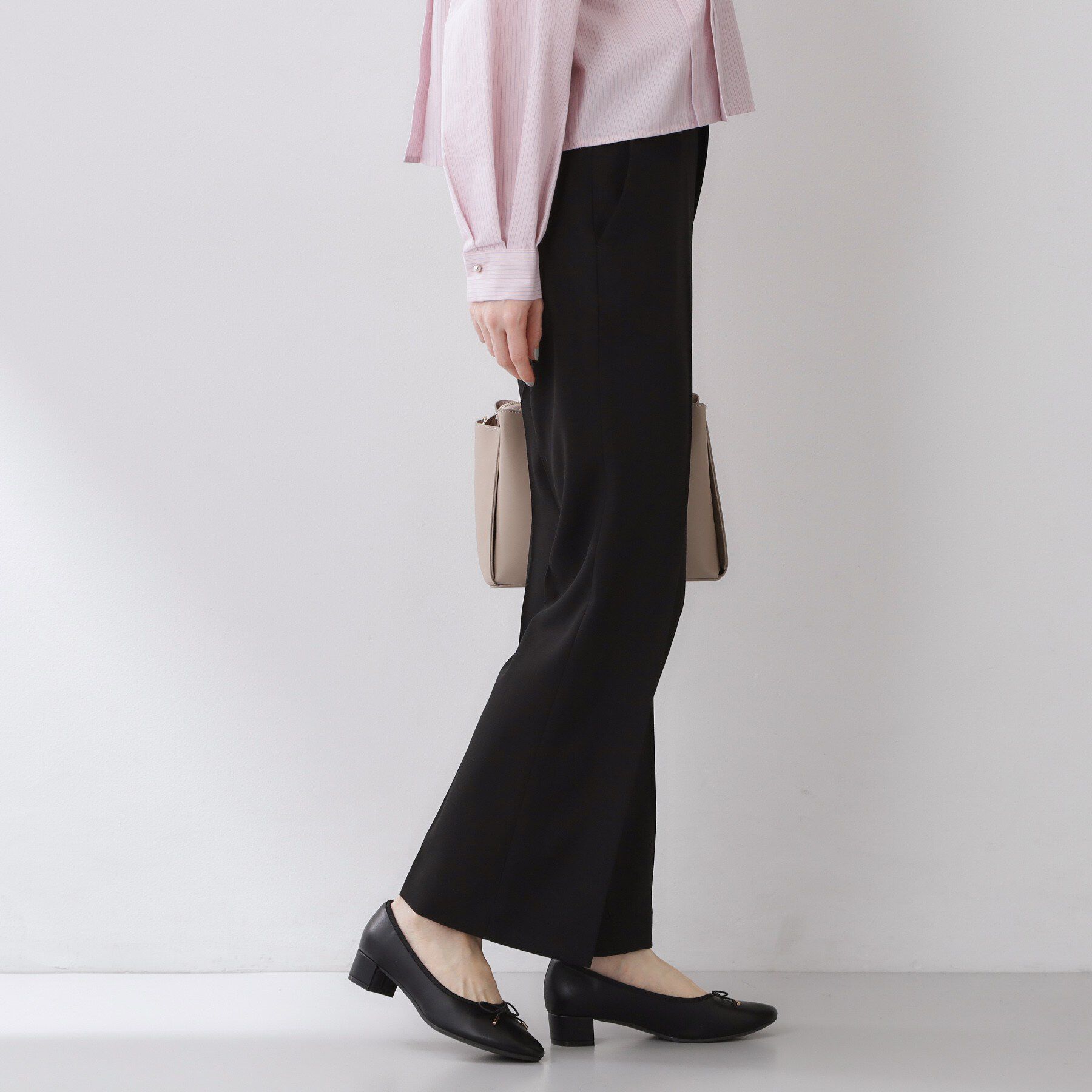 index「ストレッチスリムフレアパンツ【洗濯機OK】」|その他|