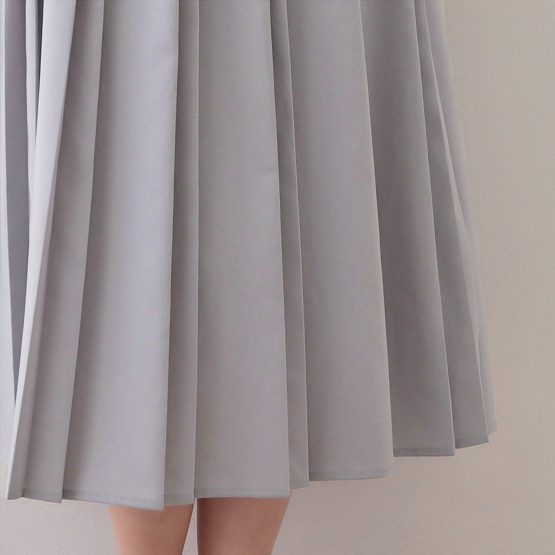 index「ビット付きダブルプリーツスカート【洗濯機OK/イージーアイロン】」|スカート|