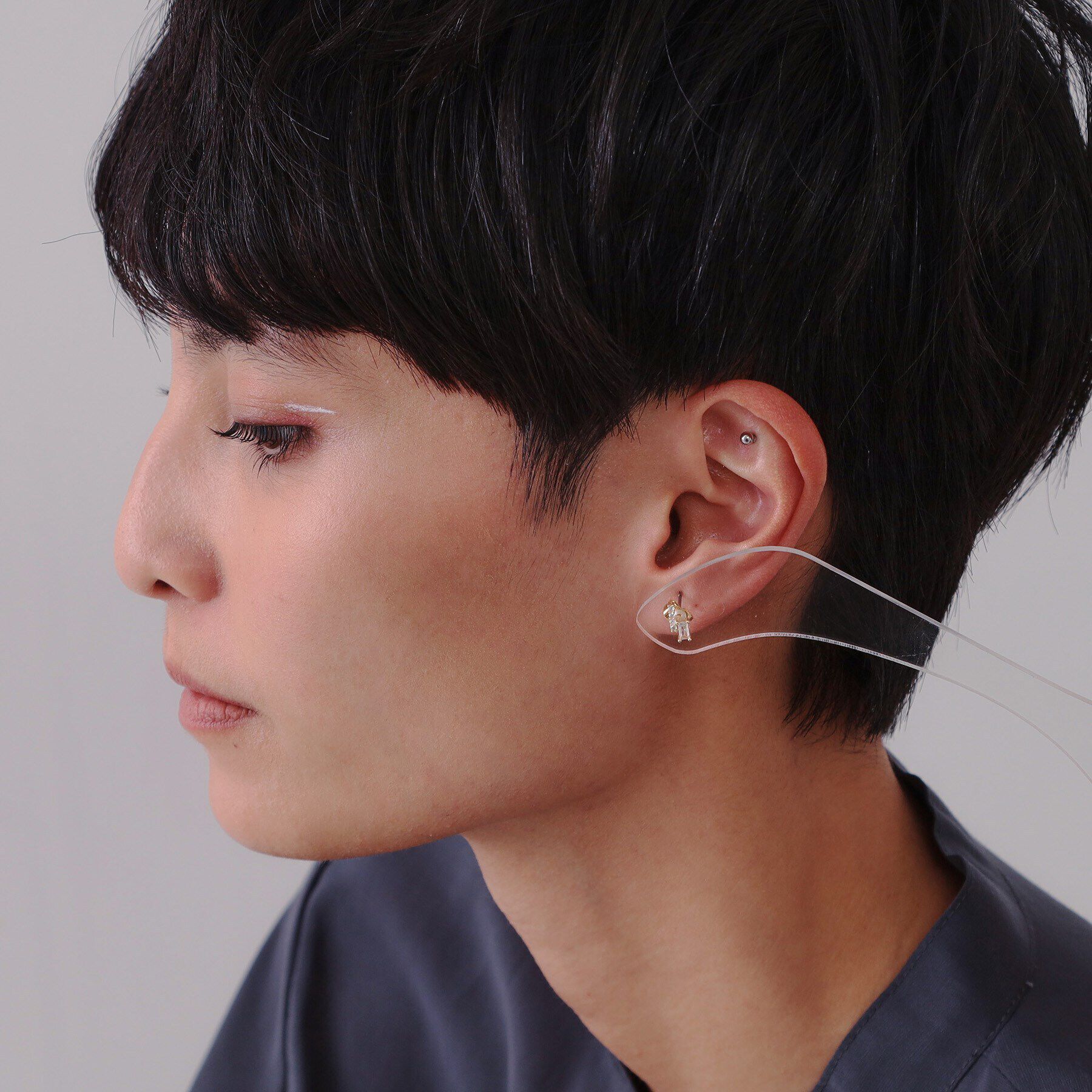 OPAQUE.CLIP「ビジュー&times;フェイクパールピアス」|ピアス|