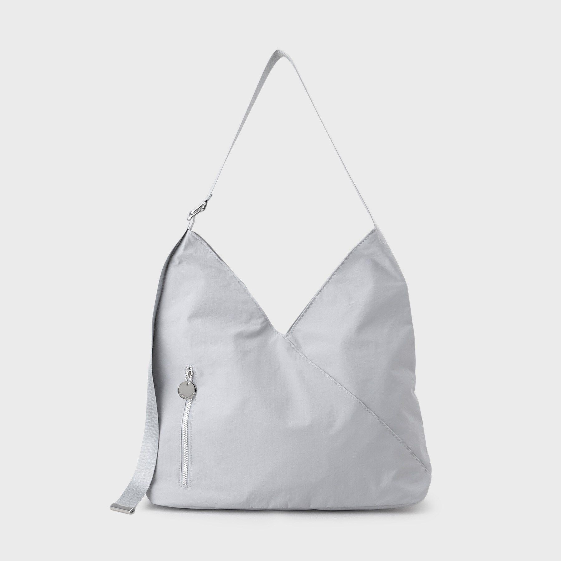 OPAQUE.CLIP「【A4サイズ対応／長さ調整可能】ダブルトライアングルデザインショルダーバッグ」|ショルダー・メッセンジャー|