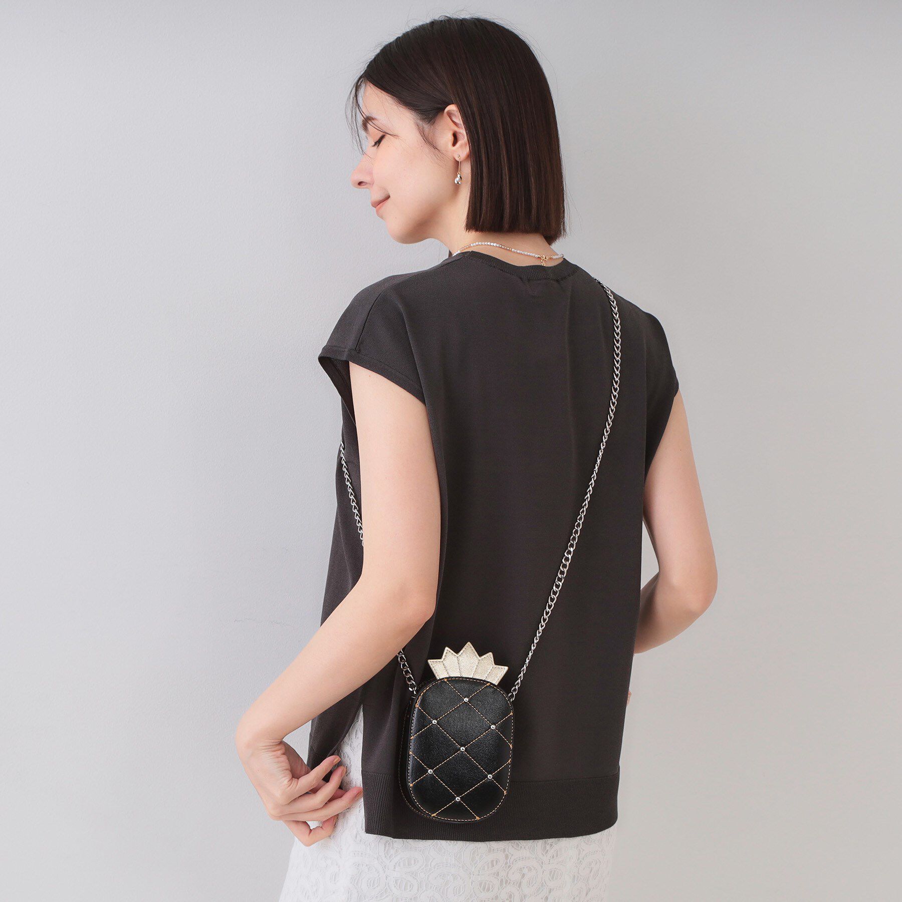 OPAQUE.CLIP「トロピカルメタリックミニショルダーバッグ」|ショルダー・メッセンジャー|