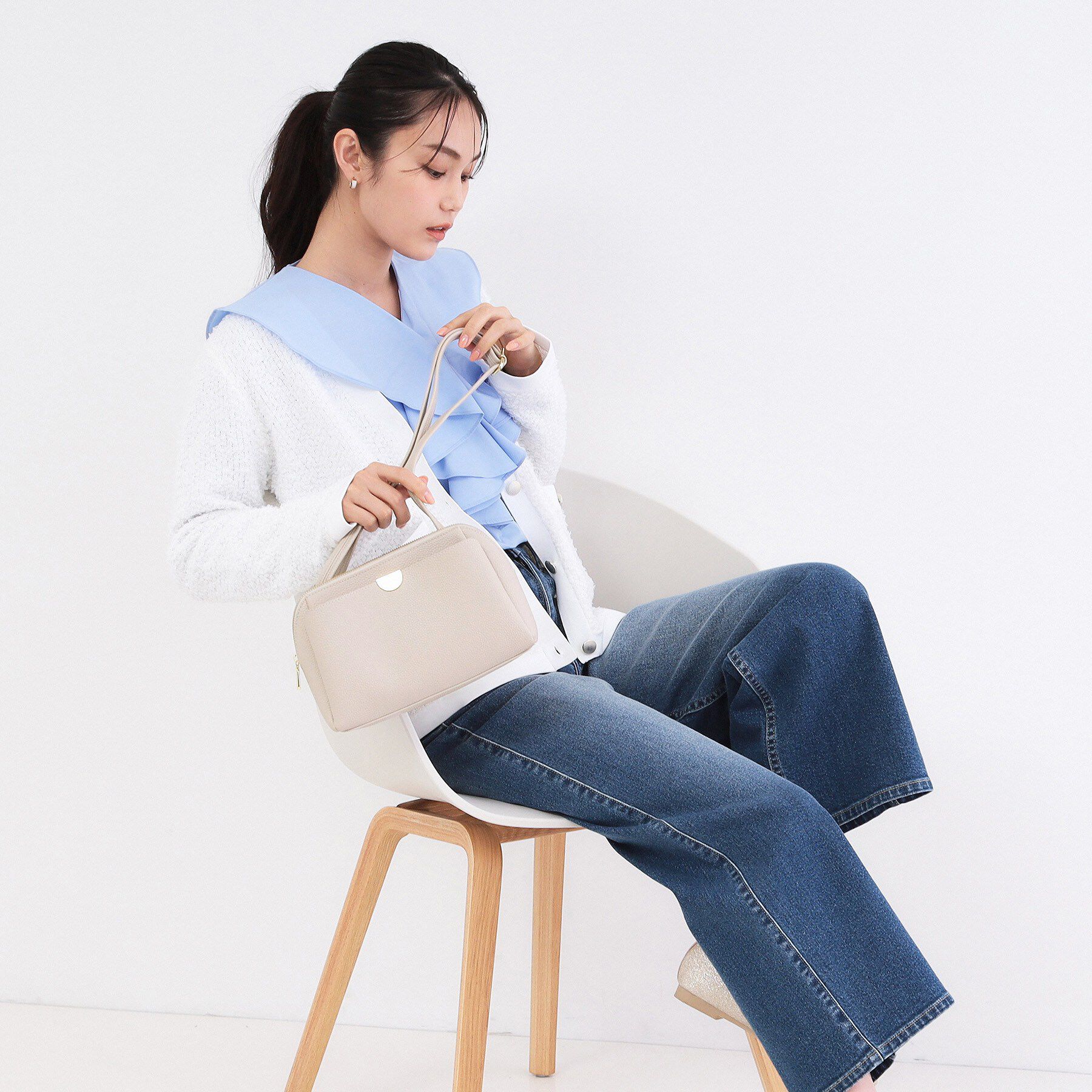 OPAQUE.CLIP「シュリンクメタルミニショルダー」|ショルダー・メッセンジャー|