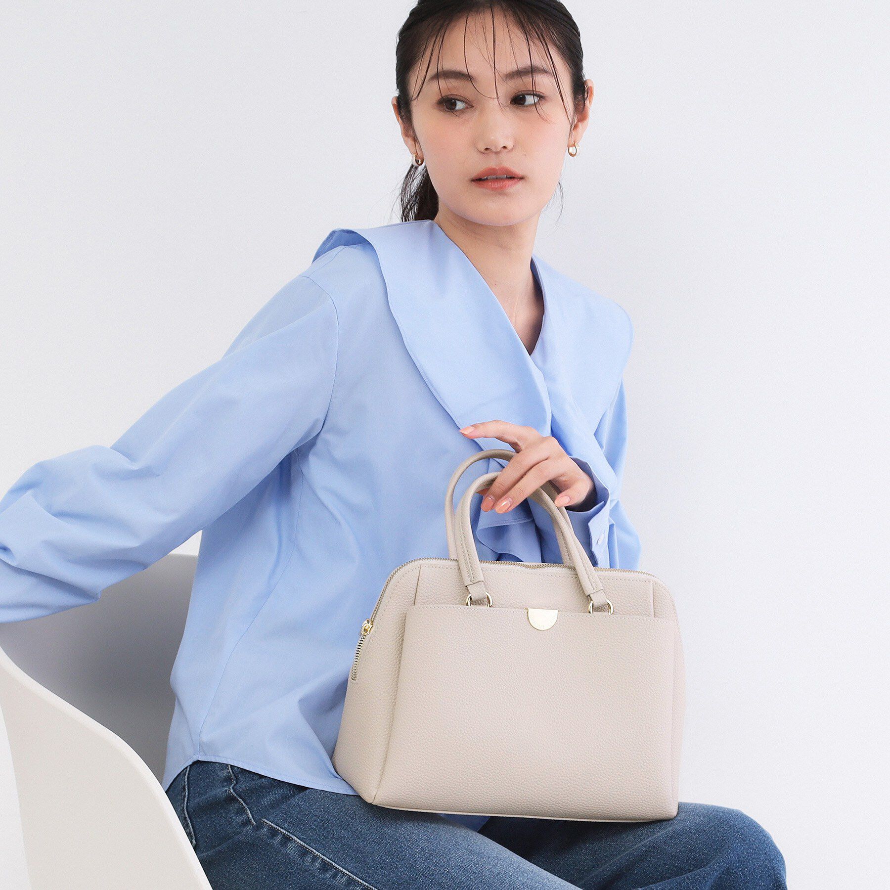 OPAQUE.CLIP「2WAYシュリンクメタルミドルショルダー」|ショルダー・メッセンジャー|