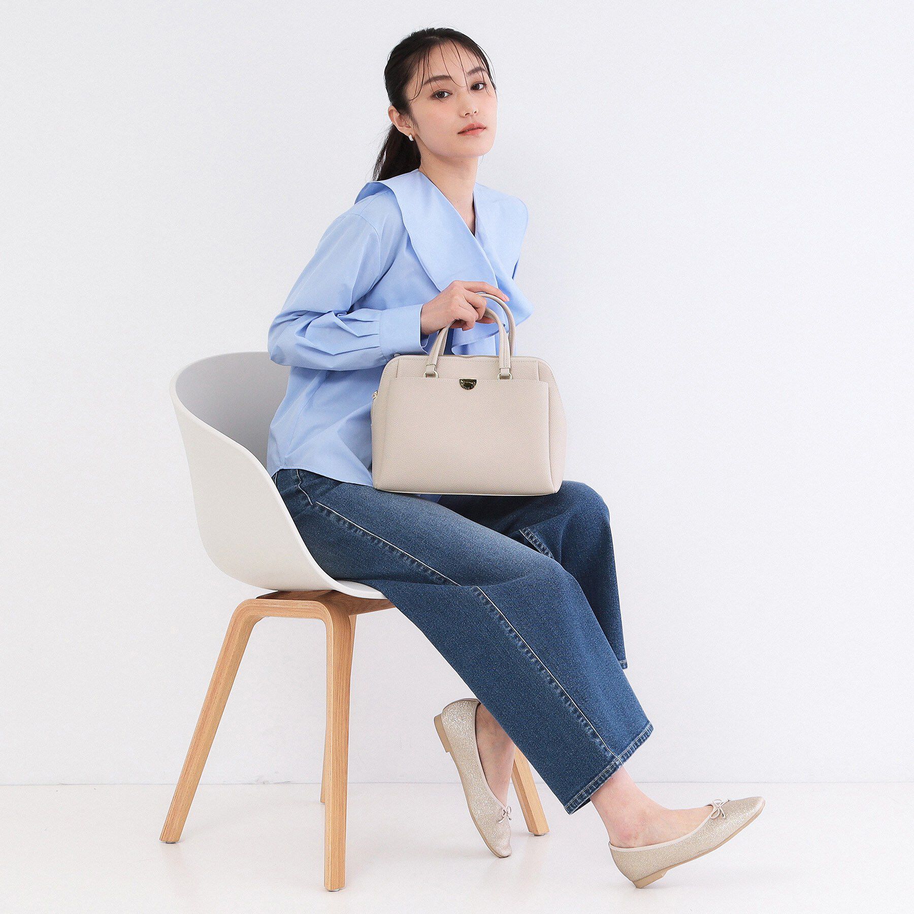 OPAQUE.CLIP「2WAYシュリンクメタルミドルショルダー」|ショルダー・メッセンジャー|